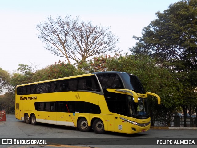 Viação Itapemirim 17031 na cidade de São Paulo, São Paulo, Brasil, por FELIPE ALMEIDA. Número da foto: #9238344.