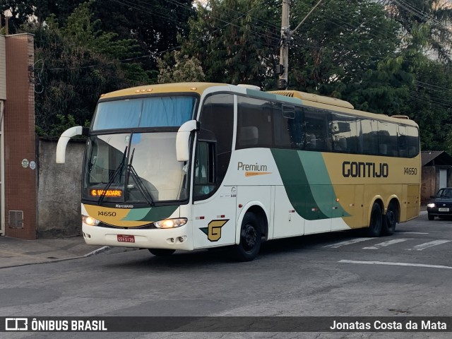 Empresa Gontijo de Transportes 14650 na cidade de Coronel Fabriciano, Minas Gerais, Brasil, por Jonatas Costa da Mata. ID da foto: 9238152.