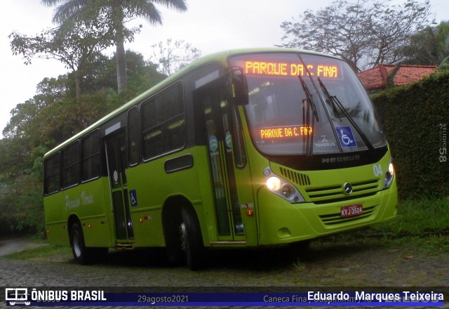 Viação Paraíso Verde 04 na cidade de Guapimirim, Rio de Janeiro, Brasil, por Eduardo  Marques Teixeira. ID da foto: 9238770.