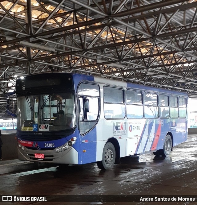 Next Mobilidade - ABC Sistema de Transporte 81.185 na cidade de Santo André, São Paulo, Brasil, por Andre Santos de Moraes. ID da foto: 9239501.