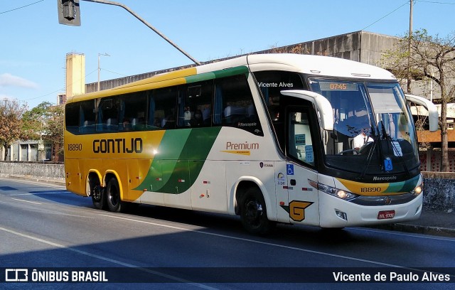 Empresa Gontijo de Transportes 18890 na cidade de Belo Horizonte, Minas Gerais, Brasil, por Vicente de Paulo Alves. ID da foto: 9239670.