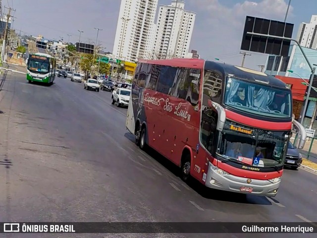 Expresso São Luiz 7770 na cidade de Cuiabá, Mato Grosso, Brasil, por Guilherme Henrique. Número da foto: #9239482.