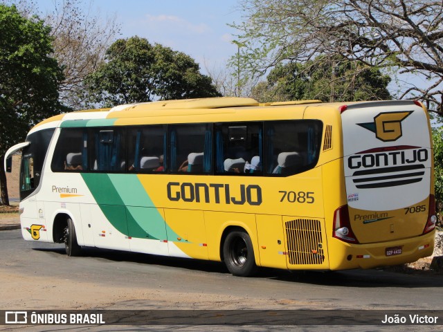 Empresa Gontijo de Transportes 7085 na cidade de Teresina, Piauí, Brasil, por João Victor. ID da foto: 9240777.