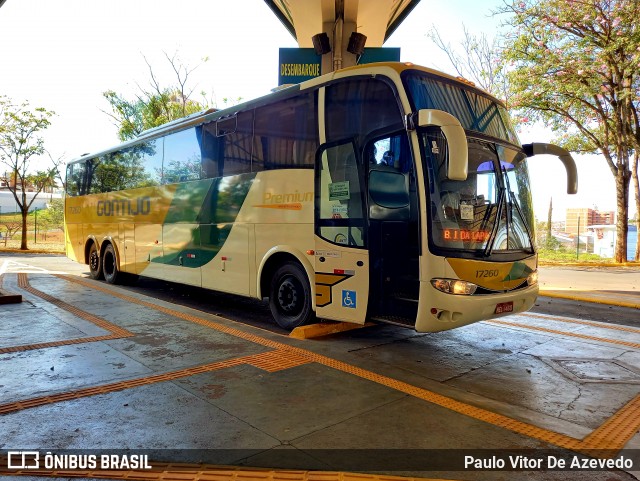 Empresa Gontijo de Transportes 17260 na cidade de Franca, São Paulo, Brasil, por Paulo Vitor De Azevedo. Número da foto: #9238261.