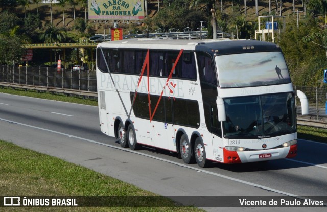 Paranaense Turismo 2818 na cidade de Santa Isabel, São Paulo, Brasil, por Vicente de Paulo Alves. Número da foto: #9239776.