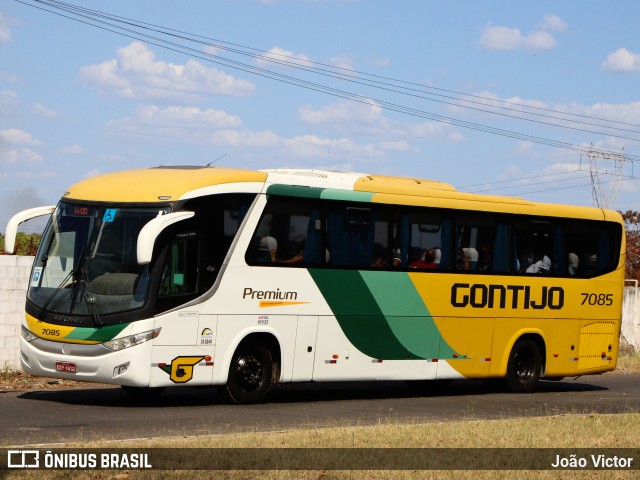 Empresa Gontijo de Transportes 7085 na cidade de Teresina, Piauí, Brasil, por João Victor. ID da foto: 9240753.