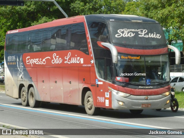 Expresso São Luiz 7980 na cidade de Maceió, Alagoas, Brasil, por Jackson Gomes. Número da foto: #9242212.