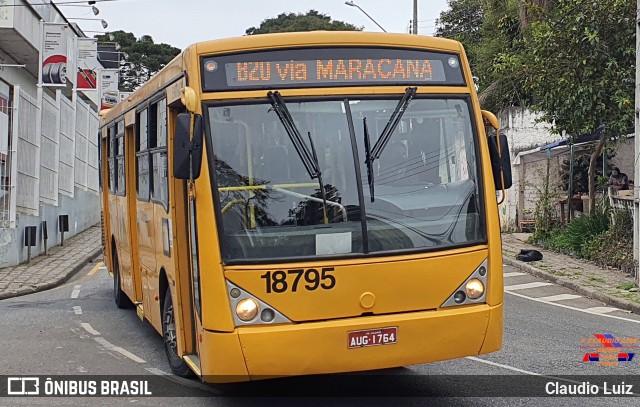 Viação Santo Ângelo 18795 na cidade de Curitiba, Paraná, Brasil, por Claudio Luiz. Número da foto: #9243366.