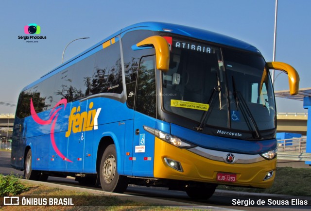 Rápido Expresso Fênix Viação 35025 na cidade de Campinas, São Paulo, Brasil, por Sérgio de Sousa Elias. Número da foto: #9243757.