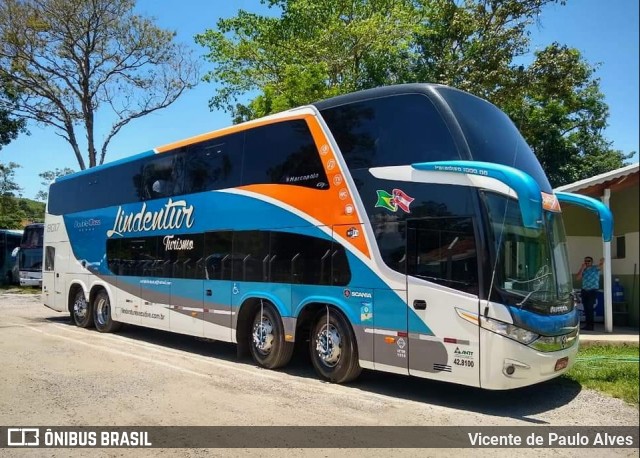 Lindentur Turismo 8017 na cidade de Aparecida, São Paulo, Brasil, por Vicente de Paulo Alves. ID da foto: 9243451.