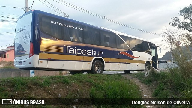 Taipastur Transportes Turísticos 2504 na cidade de Cajamar, São Paulo, Brasil, por Douglas Nelson de Oliveira. ID da foto: 9241739.