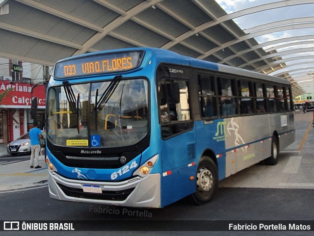 ATT - Atlântico Transportes e Turismo - Vitória da Conquista 6124 na cidade de Vitória da Conquista, Bahia, Brasil, por Fabrício Portella Matos. Número da foto: #9244572.