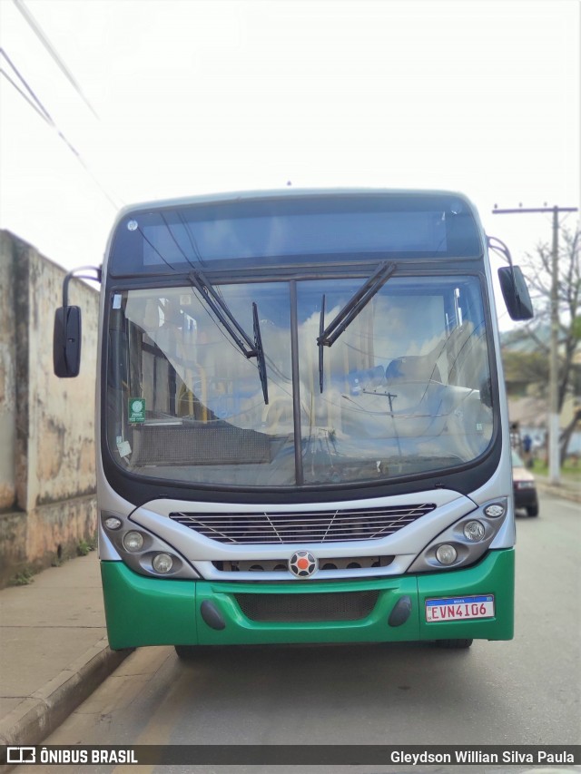 Turin Transportes 1215 na cidade de Congonhas, Minas Gerais, Brasil, por Gleydson Willian Silva Paula. ID da foto: 9241964.