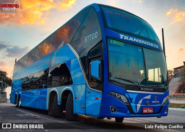 Transnorte - Transporte e Turismo Norte de Minas 87700 na cidade de Belo Horizonte, Minas Gerais, Brasil, por Luiz Felipe Coelho. Número da foto: #9244455.
