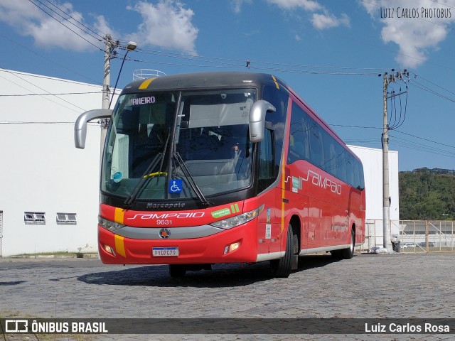 Viação Sampaio 9631 na cidade de Juiz de Fora, Minas Gerais, Brasil, por Luiz Carlos Rosa. Número da foto: #9242266.