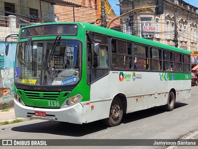 Auto Viação Veleiro 3136 na cidade de Maceió, Alagoas, Brasil, por Jamysson Santana. ID da foto: 9241884.