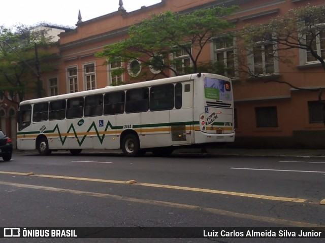 Sudeste Transportes Coletivos 3083 na cidade de Porto Alegre, Rio Grande do Sul, Brasil, por Luiz Carlos Almeida Silva Junior. ID da foto: 9243928.