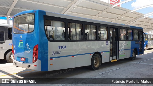 ATT - Atlântico Transportes e Turismo - Vitória da Conquista 1161 na cidade de Vitória da Conquista, Bahia, Brasil, por Fabrício Portella Matos. Número da foto: #9242960.