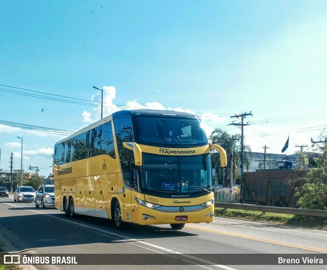 Viação Itapemirim 17023 na cidade de Campos dos Goytacazes, Rio de Janeiro, Brasil, por Breno Vieira. Número da foto: #9244125.