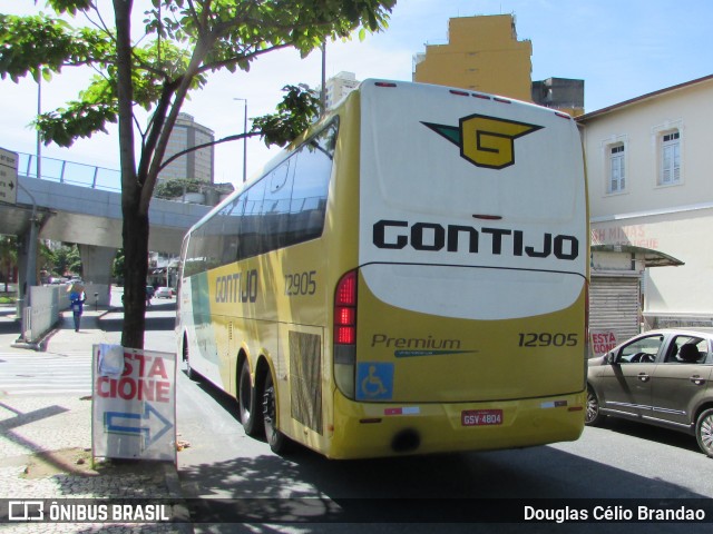 Empresa Gontijo de Transportes 12905 na cidade de Belo Horizonte, Minas Gerais, Brasil, por Douglas Célio Brandao. ID da foto: 9242394.