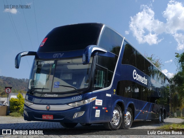 Viação Cometa 17300 na cidade de Juiz de Fora, Minas Gerais, Brasil, por Luiz Carlos Rosa. Número da foto: #9242214.