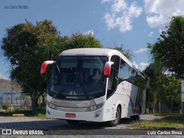 Paraibuna Transportes 22000 na cidade de Juiz de Fora, Minas Gerais, Brasil, por Luiz Carlos Rosa. ID da foto: 9242247.