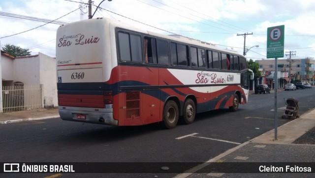 Expresso São Luiz 6360 na cidade de Rio Verde, Goiás, Brasil, por Cleiton Feitosa. Número da foto: #9242907.