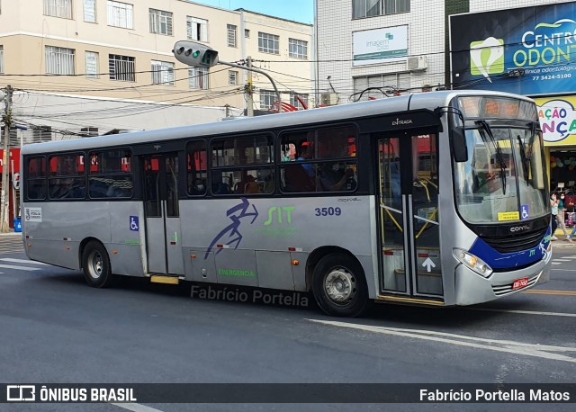 Viação Rosa Vitória da Conquista 3509 na cidade de Vitória da Conquista, Bahia, Brasil, por Fabrício Portella Matos. Número da foto: #9244545.