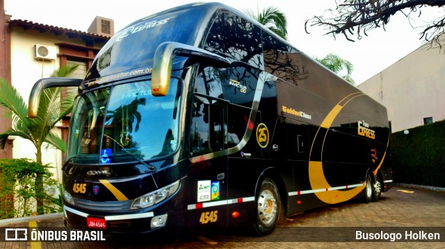 Trans Express 4545 na cidade de Foz do Iguaçu, Paraná, Brasil, por Busologo Holken. ID da foto: 9241966.