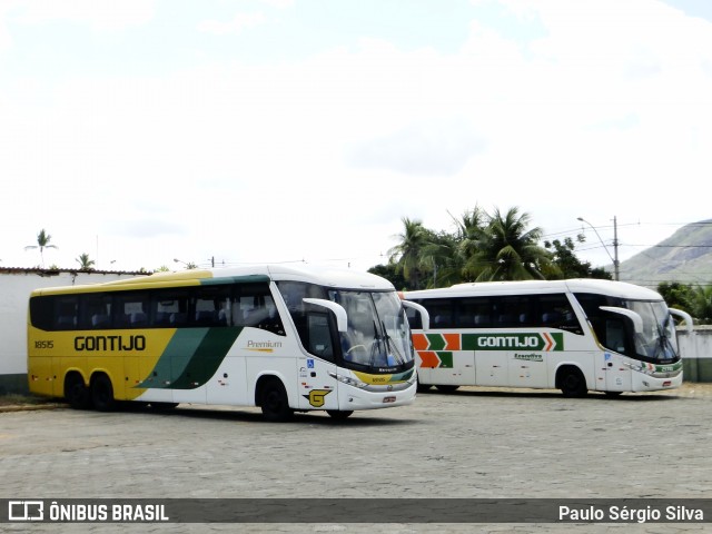 Empresa Gontijo de Transportes 18515 na cidade de Almenara, Minas Gerais, Brasil, por Paulo Sérgio Silva. ID da foto: 9248051.