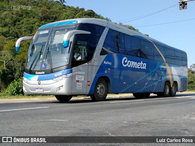 Viação Cometa 15126 na cidade de Juiz de Fora, Minas Gerais, Brasil, por Luiz Carlos Rosa. ID da foto: 9248744.