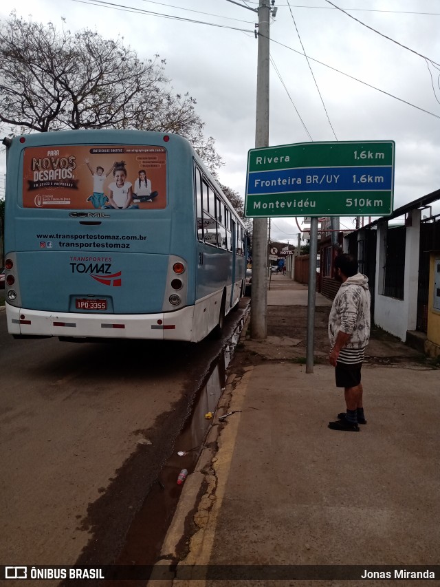 Transportes Thomaz 30 na cidade de Santana do Livramento, Rio Grande do Sul, Brasil, por Jonas Miranda. ID da foto: 9245946.