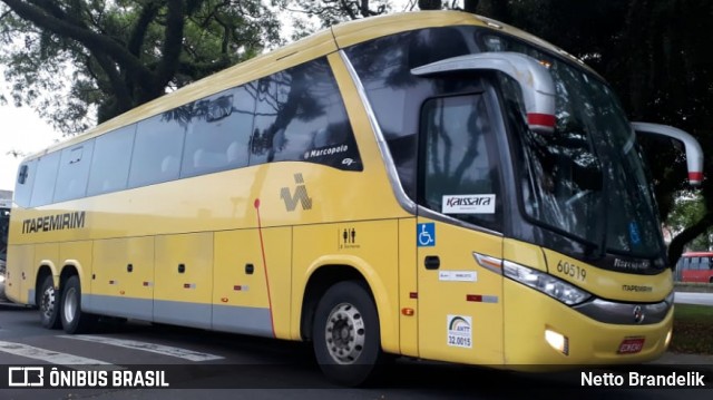 Viação Itapemirim 60519 na cidade de Curitiba, Paraná, Brasil, por Netto Brandelik. Número da foto: #9248414.