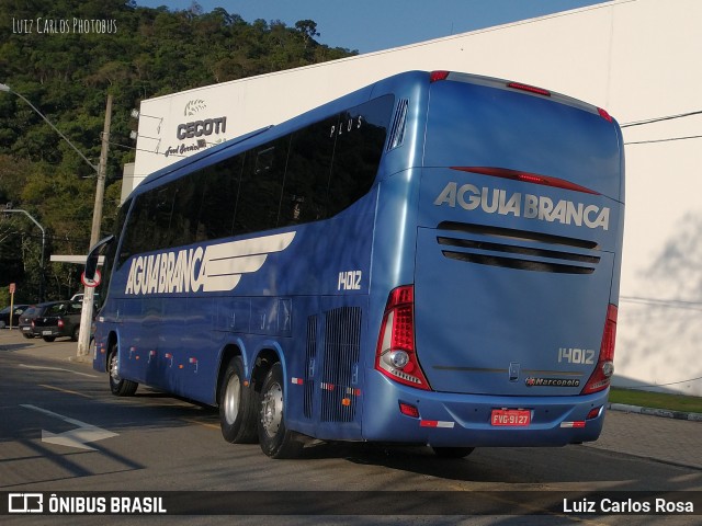 Viação Águia Branca 14012 na cidade de Juiz de Fora, Minas Gerais, Brasil, por Luiz Carlos Rosa. ID da foto: 9248756.