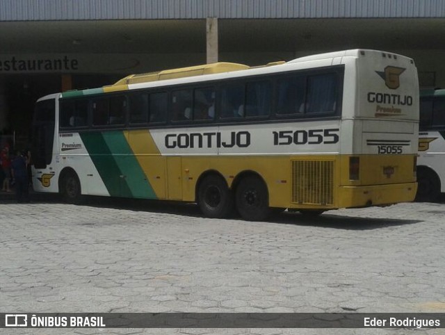 Empresa Gontijo de Transportes 15055 na cidade de Governador Valadares, Minas Gerais, Brasil, por Eder Rodrigues. ID da foto: 9247829.