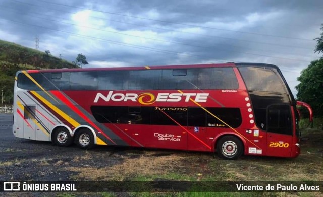 Noroeste Viagens e Turismo 2900 na cidade de Aparecida, São Paulo, Brasil, por Vicente de Paulo Alves. ID da foto: 9248204.