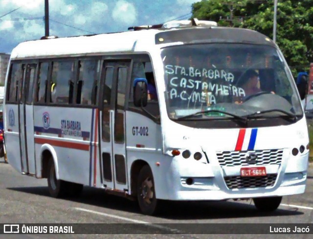 Gonçalves Transportes GT-002 na cidade de Ananindeua, Pará, Brasil, por Lucas Jacó. Número da foto: #9248679.