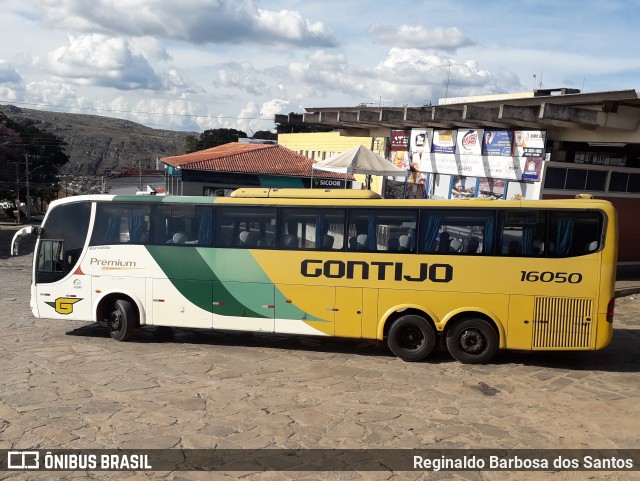 Empresa Gontijo de Transportes 16050 na cidade de Diamantina, Minas Gerais, Brasil, por Reginaldo Barbosa dos Santos. ID da foto: 9248624.