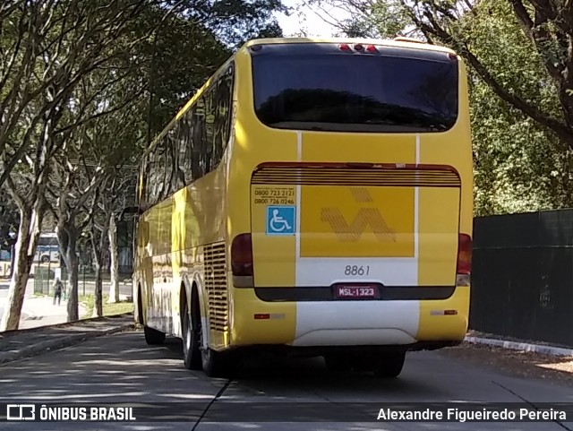 Viação Itapemirim 8861 na cidade de São Paulo, São Paulo, Brasil, por Alexandre Figueiredo Pereira. Número da foto: #9245527.