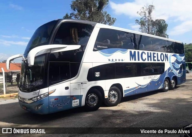 Michelon Turismo 2260 na cidade de Aparecida, São Paulo, Brasil, por Vicente de Paulo Alves. Número da foto: #9248186.