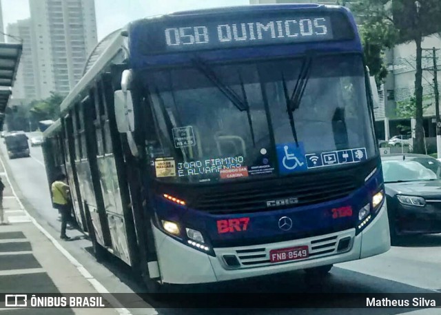 BR7 Mobilidade 3135 na cidade de São Bernardo do Campo, São Paulo, Brasil, por Matheus Silva. Número da foto: #9247611.