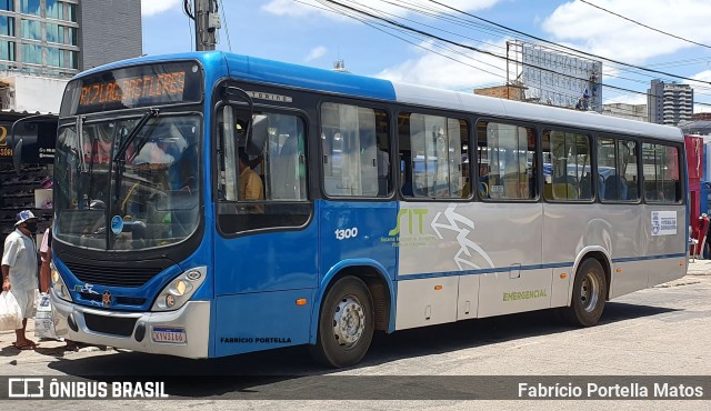 ATT - Atlântico Transportes e Turismo 1300 na cidade de Vitória da Conquista, Bahia, Brasil, por Fabrício Portella Matos. ID da foto: 9248290.