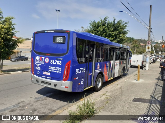Next Mobilidade - ABC Sistema de Transporte 81.703 na cidade de Diadema, São Paulo, Brasil, por Welton Xavier. Número da foto: #9245797.