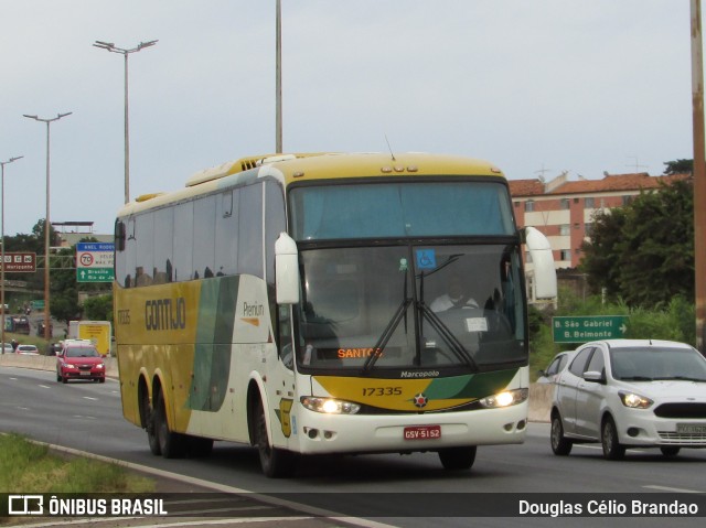 Empresa Gontijo de Transportes 17335 na cidade de Belo Horizonte, Minas Gerais, Brasil, por Douglas Célio Brandao. ID da foto: 9247977.