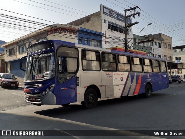 Auto Viação Triângulo 1036 na cidade de São Bernardo do Campo, São Paulo, Brasil, por Welton Xavier. Número da foto: #9245802.