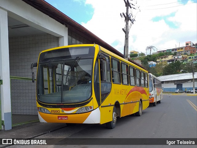 Via Metro Transportes Urbanos 2580 na cidade de Ilhéus, Bahia, Brasil, por Igor Teixeira. ID da foto: 9253228.