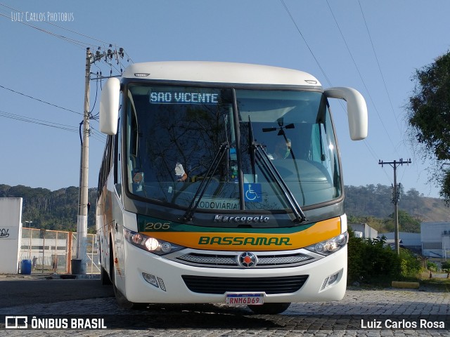 Viação Bassamar 205 na cidade de Juiz de Fora, Minas Gerais, Brasil, por Luiz Carlos Rosa. Número da foto: #9252311.