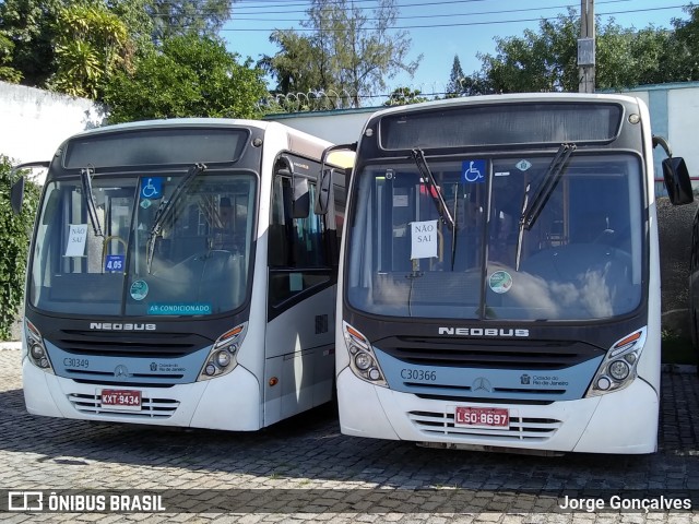 Transportes Futuro C30366 na cidade de Rio de Janeiro, Rio de Janeiro, Brasil, por Jorge Gonçalves. Número da foto: #9250981.