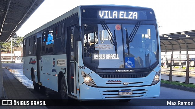 SOUL - Sociedade de Ônibus União Ltda. 7049 na cidade de Porto Alegre, Rio Grande do Sul, Brasil, por Max Ramos. Número da foto: #9250624.