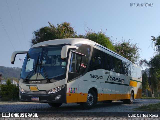 Transur - Transporte Rodoviário Mansur 6660 na cidade de Juiz de Fora, Minas Gerais, Brasil, por Luiz Carlos Rosa. Número da foto: #9252262.